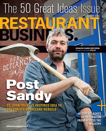 Restaurant Business Magazine January 2013 Issue