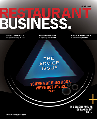 Restaurant Business Magazine June 2012 Issue