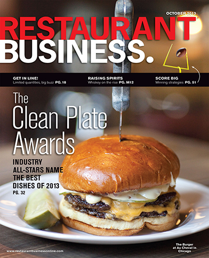 Restaurant Business Magazine October 2013 Issue