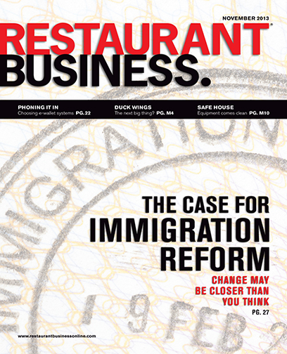 Restaurant Business Magazine November 2013 Issue