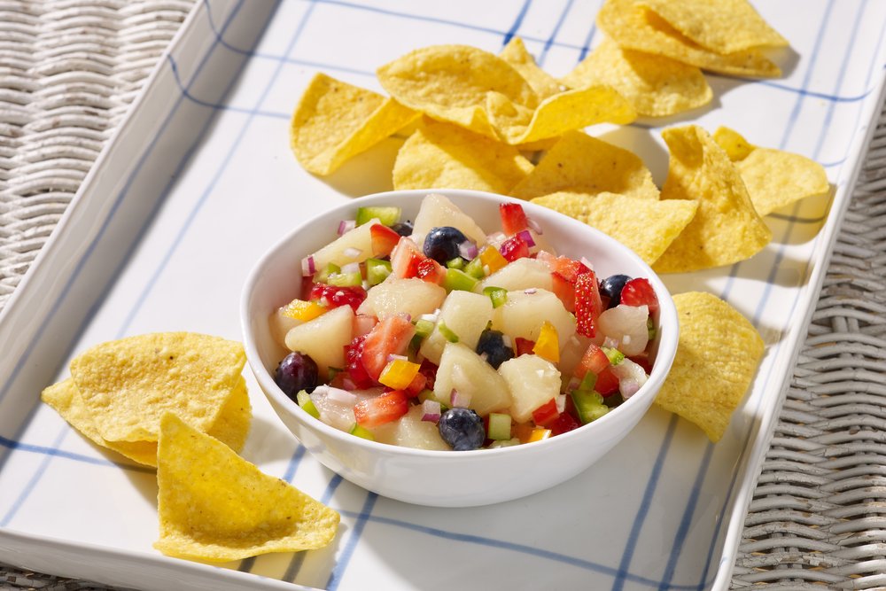 pear berry fruit salsa