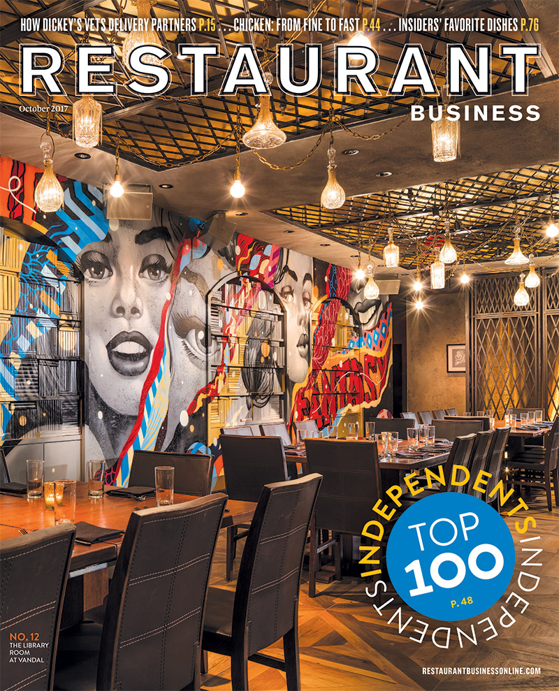 Restaurant Business Magazine October 2017 Issue