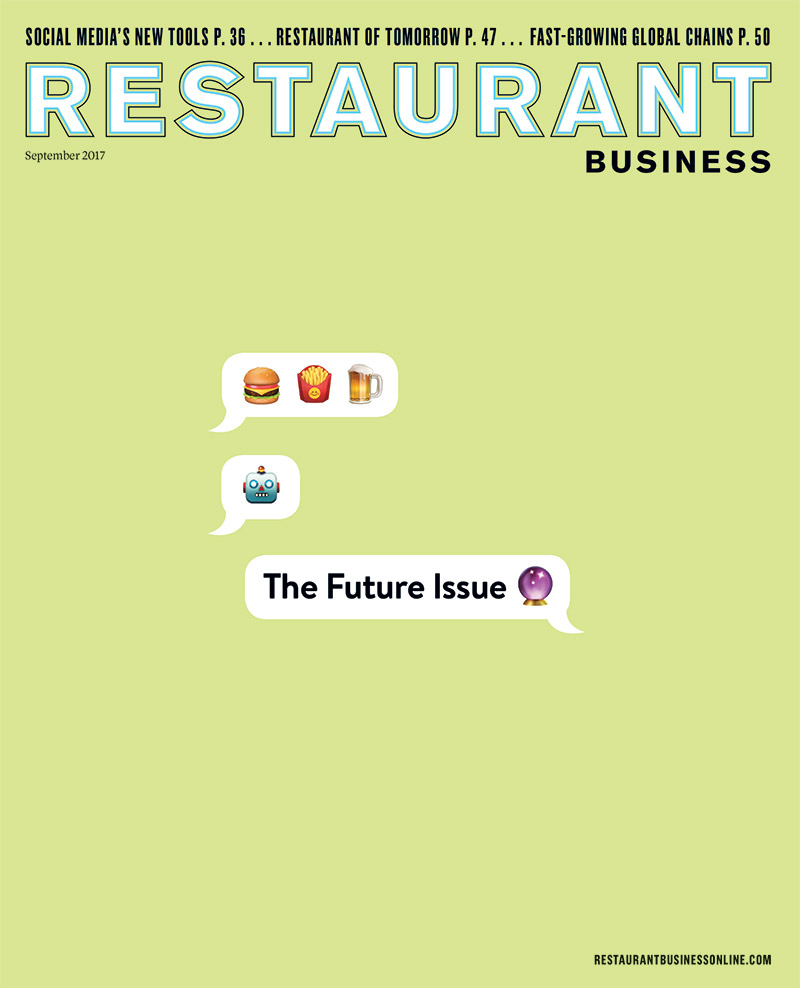 Restaurant Business Magazine September 2017 Issue