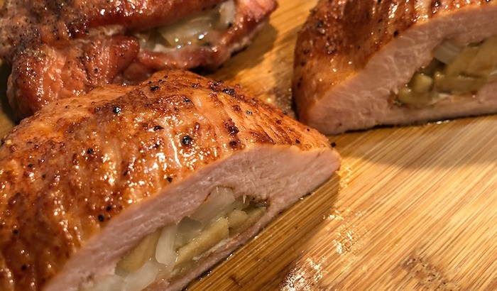 stuffed smoked turkey breast