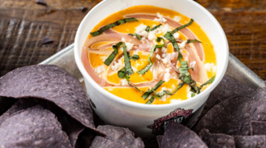 Velvet Taco queso dip