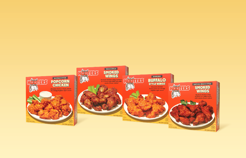 Hooters frozen foods